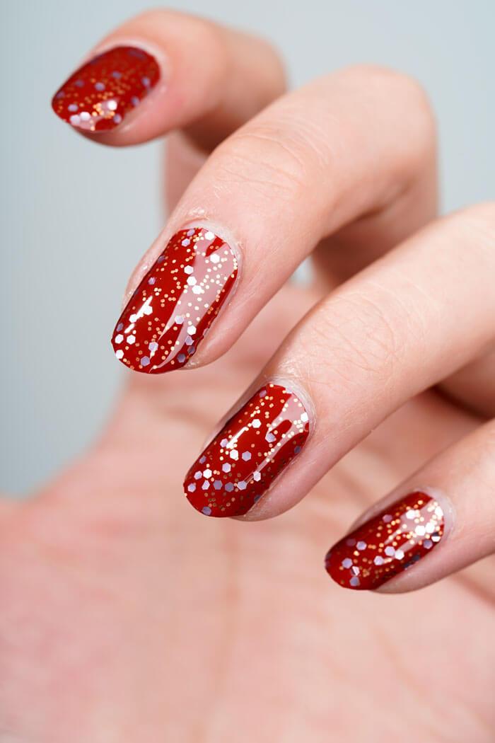 large red glitter