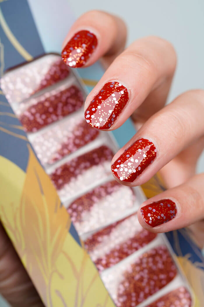 large red glitter