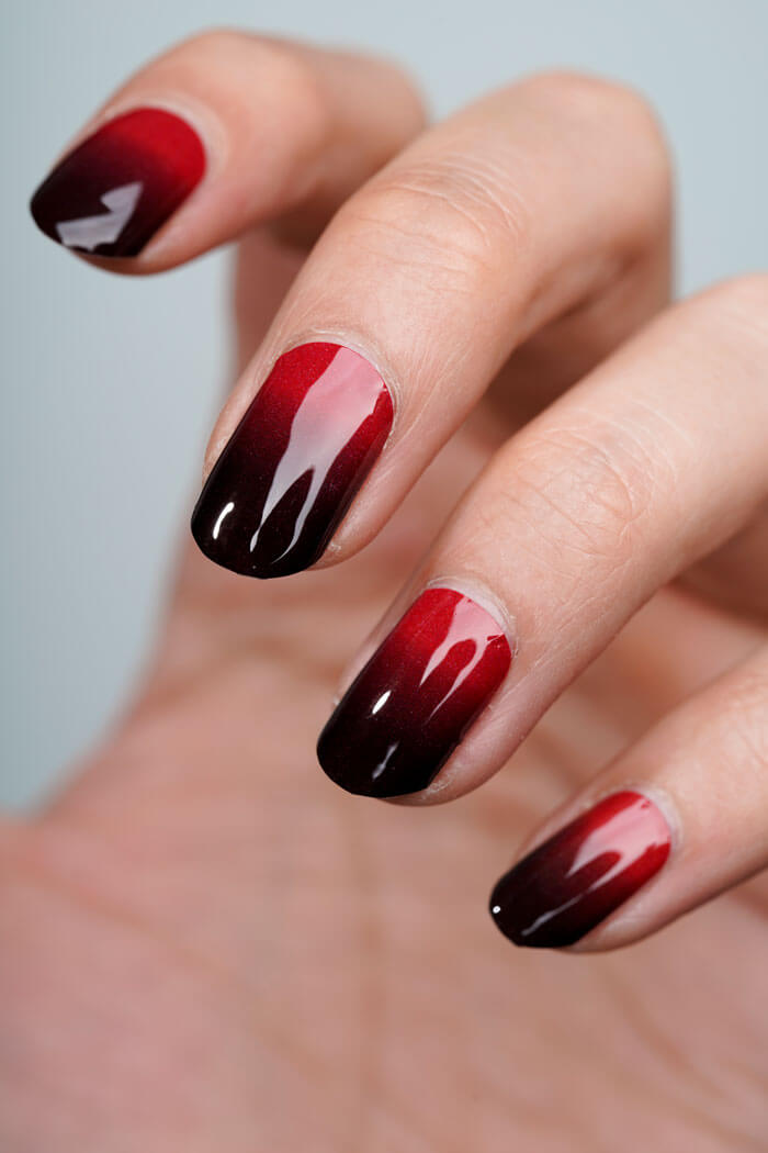 black and red gradient